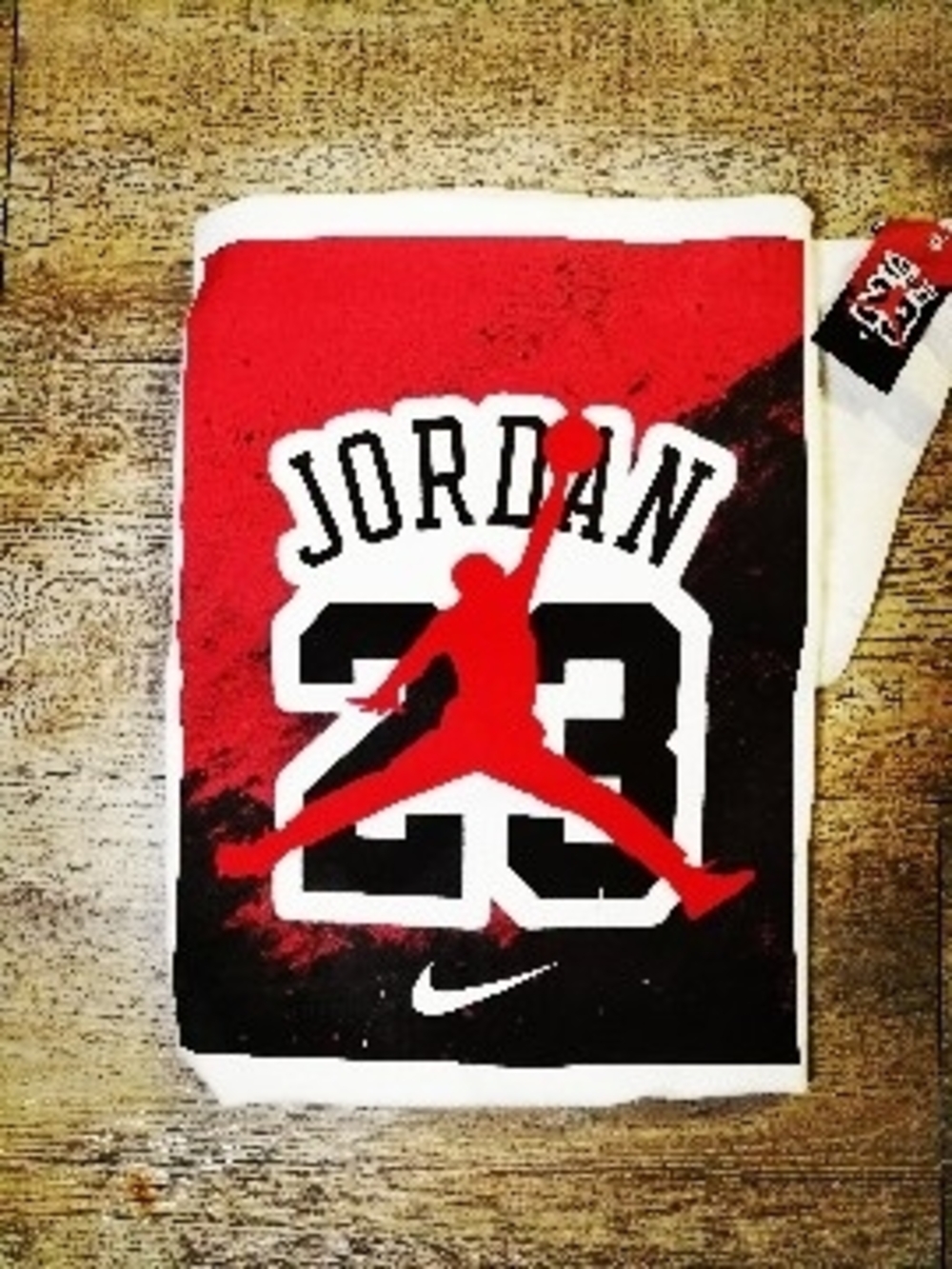 Jordan Red & Black 23 Jumpman Graphic Tee